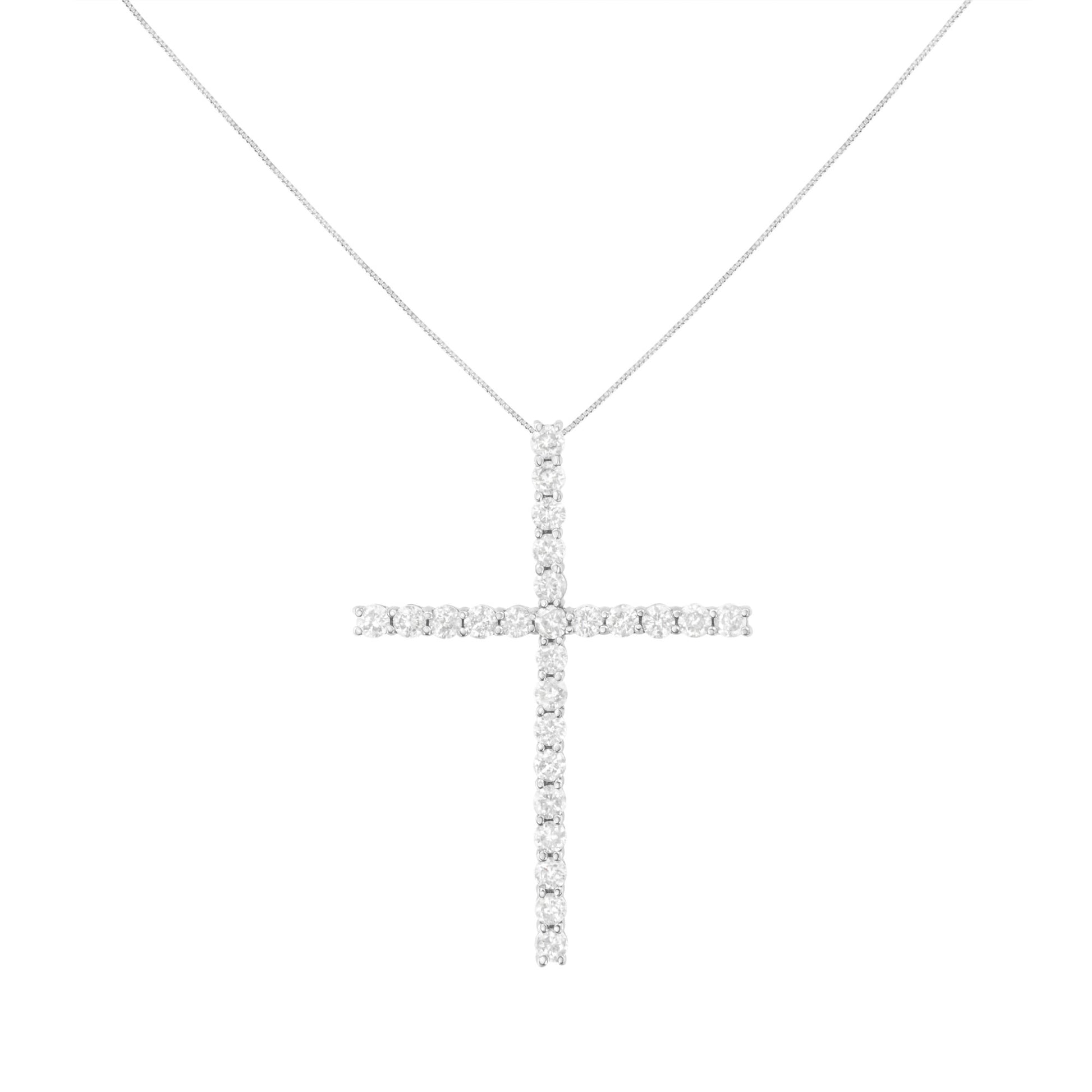 sterling cross necklace for women