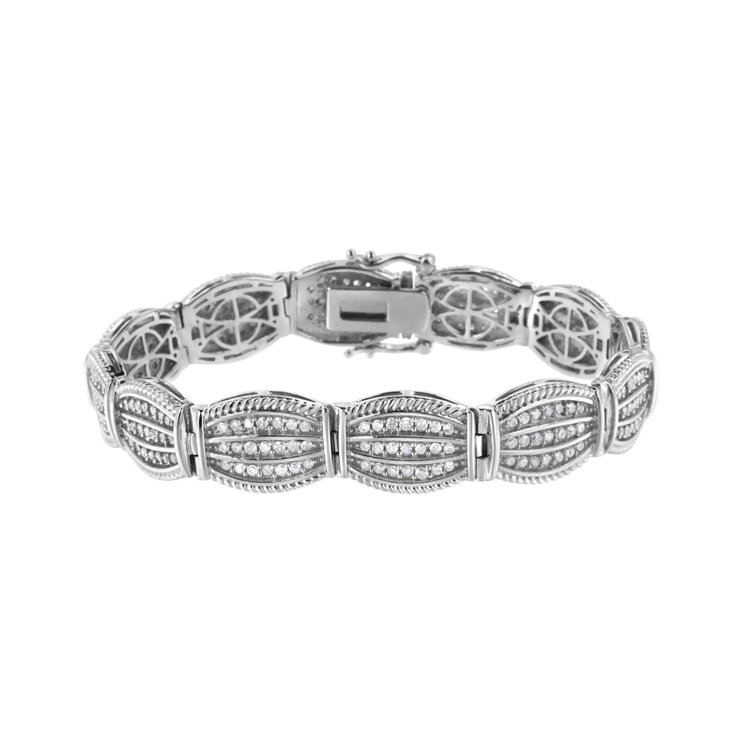 .925 sterling silver tennis bracelet