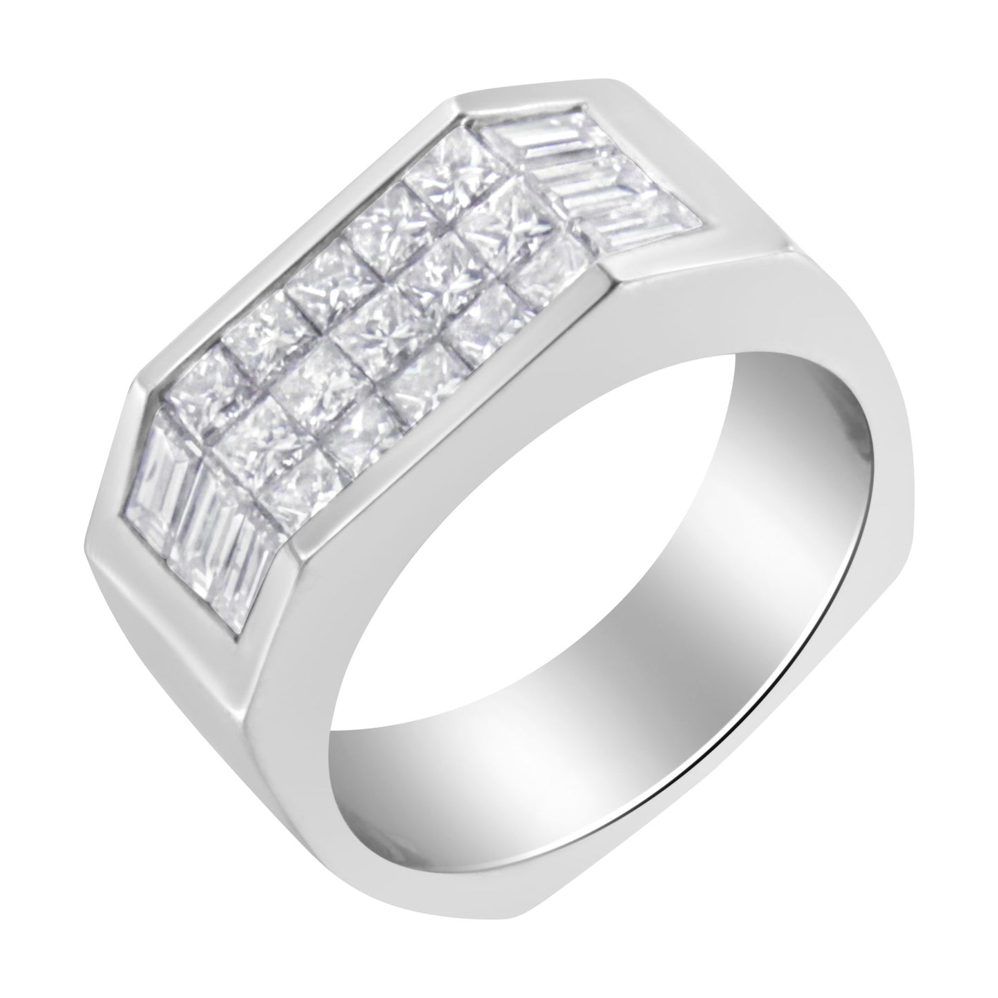 14KT White Gold Diamond Ring (1 3/4 cttw, G-H Color, VS2-SI1 Clarity)