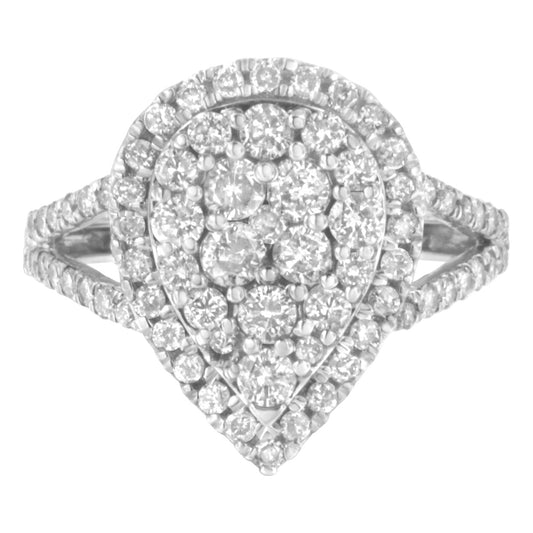 diamond cluster ring